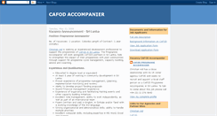 Desktop Screenshot of cafod-accompanier.blogspot.com