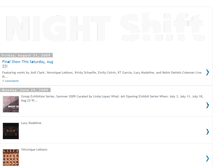 Tablet Screenshot of nightshiftproject34.blogspot.com