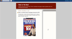 Desktop Screenshot of dond-dealornodeal.blogspot.com