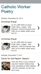 Mobile Screenshot of catholicworkerpoetry.blogspot.com