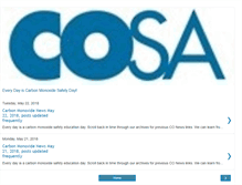 Tablet Screenshot of cosafety.blogspot.com