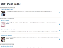 Tablet Screenshot of pojok-onlinetrading.blogspot.com