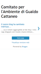 Mobile Screenshot of comitatoambientegualdocattaneo.blogspot.com