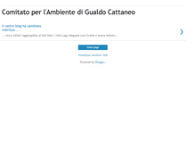 Tablet Screenshot of comitatoambientegualdocattaneo.blogspot.com