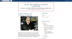 Desktop Screenshot of claybuchholzloveslaptops.blogspot.com