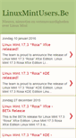 Mobile Screenshot of linuxmintbe.blogspot.com