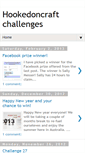 Mobile Screenshot of hookedoncraftchallenges.blogspot.com