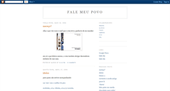 Desktop Screenshot of falemeupovo.blogspot.com