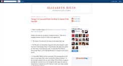 Desktop Screenshot of elizabethhilts.blogspot.com
