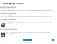 Tablet Screenshot of drivethroughmymind.blogspot.com