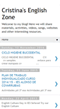 Mobile Screenshot of cristinaenglishzone.blogspot.com