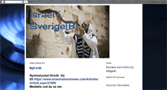 Desktop Screenshot of israelisverige.blogspot.com