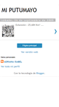 Mobile Screenshot of mujerputumayense.blogspot.com