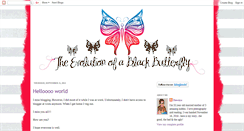 Desktop Screenshot of blackbutterflyevolution.blogspot.com