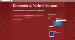 Desktop Screenshot of directoriocristiano.blogspot.com