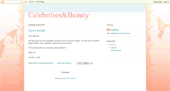 Desktop Screenshot of celebritiesbeauty.blogspot.com