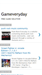 Mobile Screenshot of gameveryday.blogspot.com