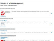 Tablet Screenshot of diariodaminhamenopausa.blogspot.com