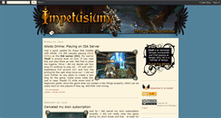 Desktop Screenshot of impetusium.blogspot.com