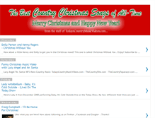 Tablet Screenshot of countrychristmassongs.blogspot.com