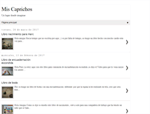 Tablet Screenshot of amparo-miscaprichos.blogspot.com