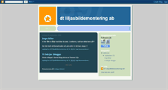 Desktop Screenshot of liljasbildskrot.blogspot.com
