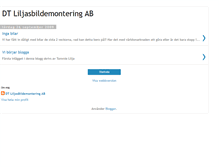 Tablet Screenshot of liljasbildskrot.blogspot.com