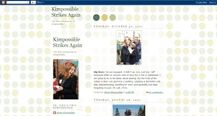 Desktop Screenshot of kimpossible9802.blogspot.com