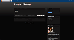 Desktop Screenshot of chapa1sinsep.blogspot.com