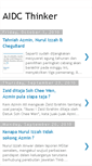 Mobile Screenshot of aidcthinker.blogspot.com