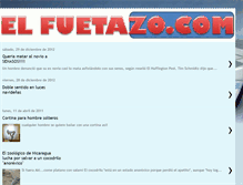 Tablet Screenshot of elfuetazo.blogspot.com