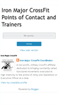 Mobile Screenshot of ironmajorcrossfitpocs.blogspot.com
