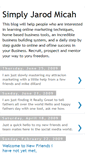Mobile Screenshot of jarodmicah.blogspot.com