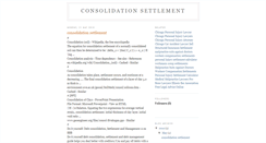 Desktop Screenshot of consolidation-9settlement.blogspot.com