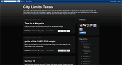 Desktop Screenshot of citylimitstexas.blogspot.com