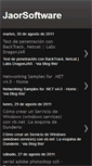 Mobile Screenshot of jaor-software.blogspot.com
