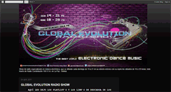 Desktop Screenshot of globalevolutionradioshow.blogspot.com