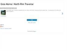 Tablet Screenshot of grosmorne-northrimtraverse.blogspot.com