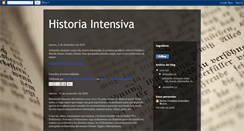 Desktop Screenshot of historiaintensiva.blogspot.com