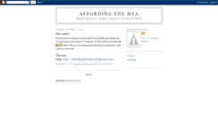 Desktop Screenshot of affordingthemfa.blogspot.com