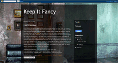 Desktop Screenshot of keepitfancy.blogspot.com