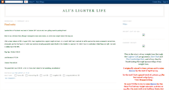 Desktop Screenshot of alislighterlife.blogspot.com