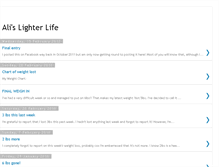 Tablet Screenshot of alislighterlife.blogspot.com