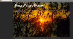 Desktop Screenshot of kingwakaskorner.blogspot.com