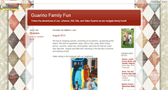 Desktop Screenshot of guarinofamily.blogspot.com