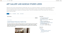 Desktop Screenshot of museumstudiesleeds.blogspot.com