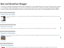 Tablet Screenshot of bedandbreakfastcollection.blogspot.com