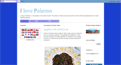 Desktop Screenshot of ilove-palermo.blogspot.com