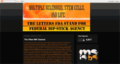Desktop Screenshot of msstemcells.blogspot.com
