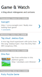 Mobile Screenshot of gameandwatch.blogspot.com